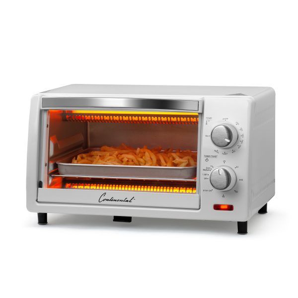 Continental Electric 4-Slice Toaster Oven