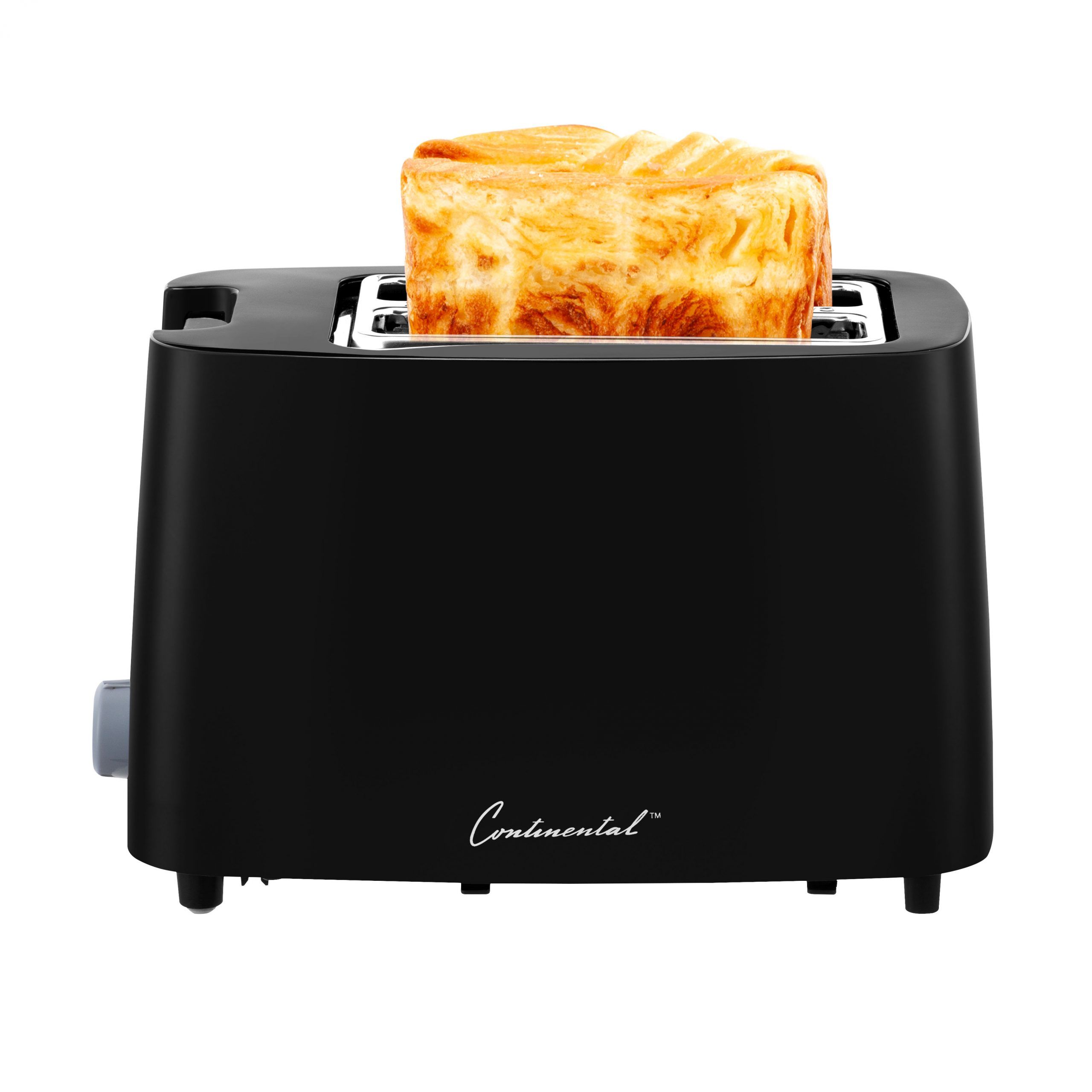 Continental 4 Slice Toaster Black