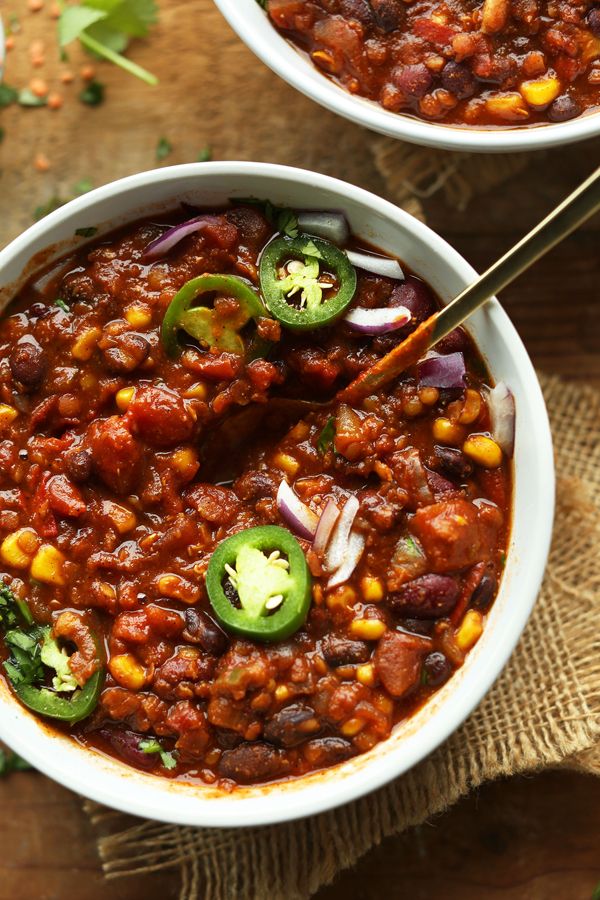 Red Beans Vegan Chili - Continental
