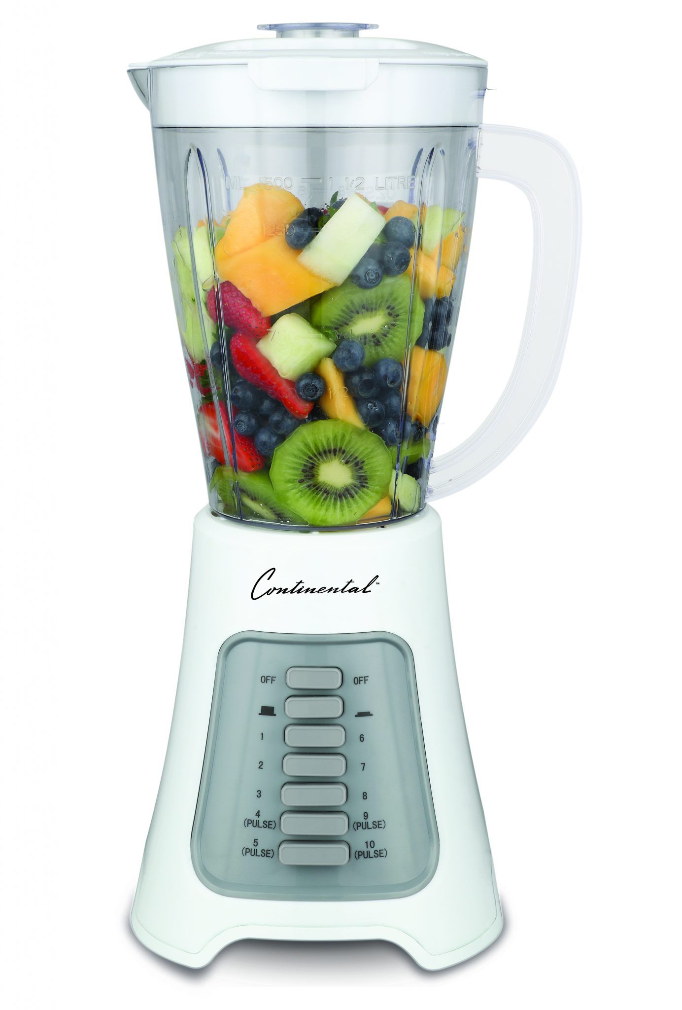 Blender, 8Speed, 48oz, Stainless Steel Continental